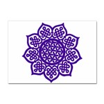 Celtic Mandala_violet Sticker A4 (10 pack)