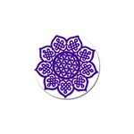 Celtic Mandala_violet Golf Ball Marker (4 pack)