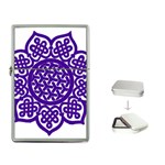 Celtic Mandala_violet Flip Top Lighter