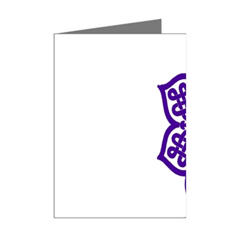 Celtic Mandala_violet Mini Greeting Cards (Pkg of 8) from ArtsNow.com Right