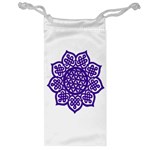 Celtic Mandala_violet Jewelry Bag