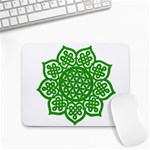 Celtic Mandala_green Small Mousepad