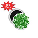 Celtic Mandala_green 1.75  Magnet (100 pack) 