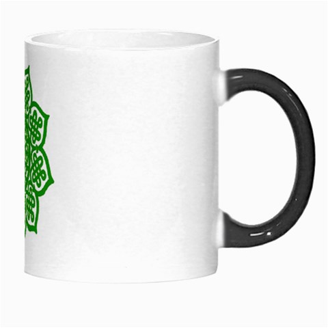 Celtic Mandala_green Morph Mug from ArtsNow.com Right