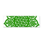 Celtic Mandala_green Sticker Bumper (10 pack)