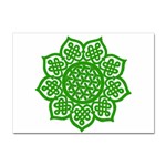 Celtic Mandala_green Sticker A4 (100 pack)