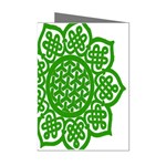 Celtic Mandala_green Mini Greeting Cards (Pkg of 8)