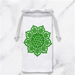 Celtic Mandala_green Jewelry Bag