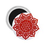 Celtic Mandala_red 2.25  Magnet