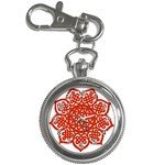 Celtic Mandala_red Key Chain Watch