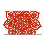 Celtic Mandala_red Magnet (Rectangular)