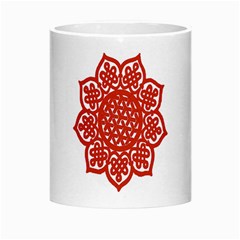 Celtic Mandala_red Morph Mug from ArtsNow.com Center