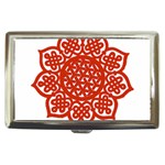 Celtic Mandala_red Cigarette Money Case