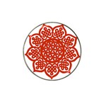 Celtic Mandala_red Hat Clip Ball Marker