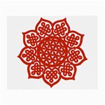 Celtic Mandala_red Glasses Cloth