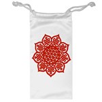 Celtic Mandala_red Jewelry Bag