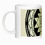 Mandala Black&White Night Luminous Mug