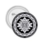 Mandala Black&White 2.25  Button