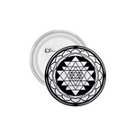 Mandala Black&White 1.75  Button