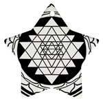 Mandala Black&White Ornament (Star)