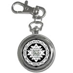 Mandala Black&White Key Chain Watch