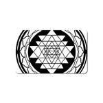 Mandala Black&White Magnet (Name Card)