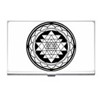 Mandala Black&White Business Card Holder