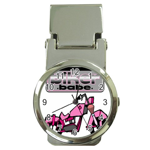 Biker Babe Money Clip Watches from ArtsNow.com Front