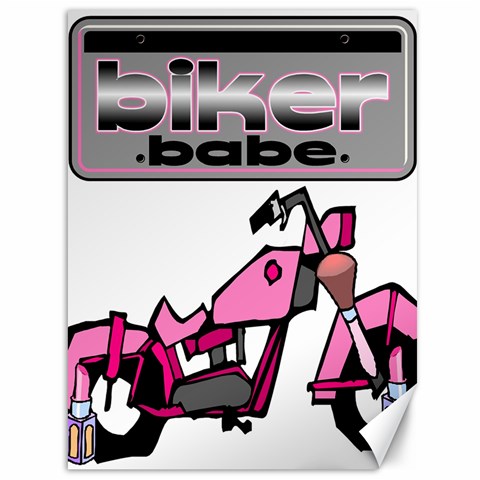 Biker Babe Canvas 36  x 48   from ArtsNow.com 35.26 x46.15  Canvas - 1