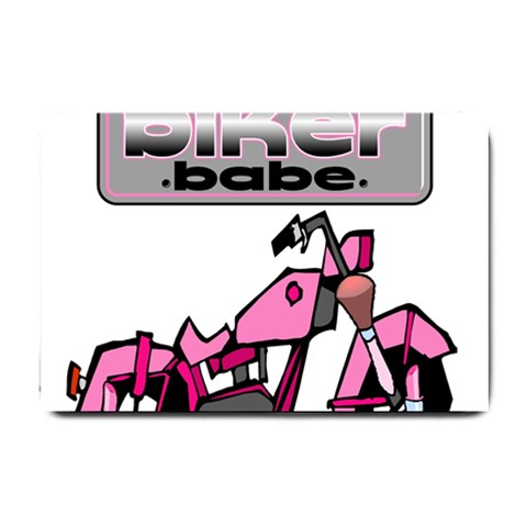 Biker Babe Small Doormat  from ArtsNow.com 24 x16  Door Mat