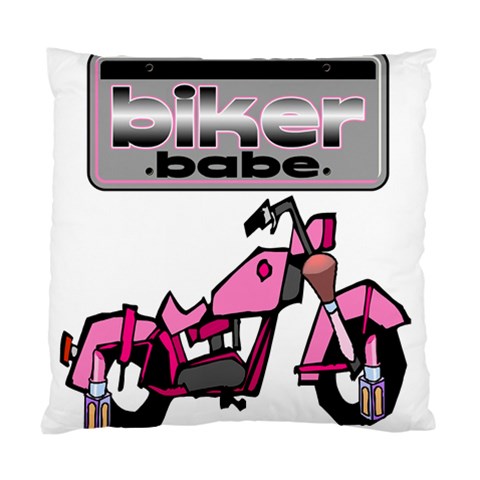 Biker Babe Standard Cushion Case (One Side) from ArtsNow.com Front