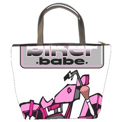 Biker Babe Bucket Bags from ArtsNow.com Back