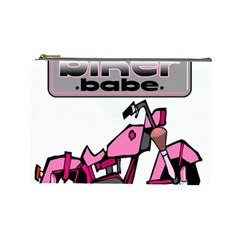 Biker Babe Cosmetic Bag (Large)  from ArtsNow.com Front