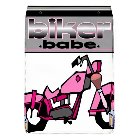 Biker Babe Flap Covers (L)  from ArtsNow.com Front