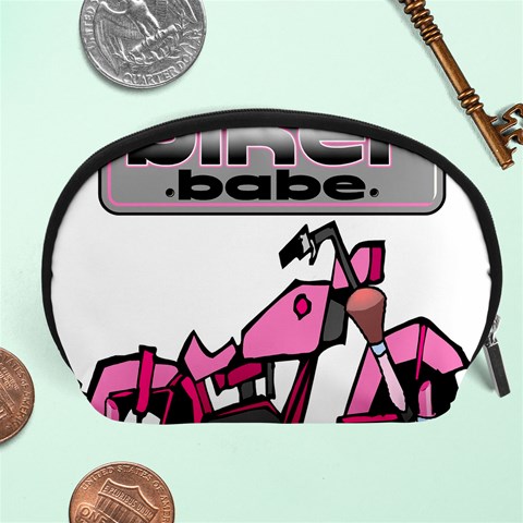 Biker Babe Accessory Pouches (Large)  from ArtsNow.com Front