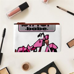 Biker Babe Cosmetic Bag (XS) from ArtsNow.com Front