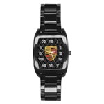 porsche watch 3 Stainless Steel Barrel Watch