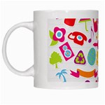 hipster kawaii  White Mug