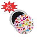 hipster kawaii  1.75  Magnet (100 pack) 