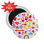 hipster kawaii  2.25  Magnet (10 pack)