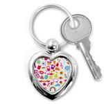 hipster kawaii  Key Chain (Heart)