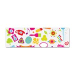 hipster kawaii  Sticker Bumper (10 pack)