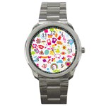 hipster kawaii  Sport Metal Watch