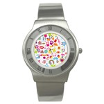 hipster kawaii  Stainless Steel Watch