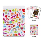 hipster kawaii  Playing Cards Single Design