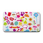 hipster kawaii  Medium Bar Mat