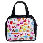 hipster kawaii  Classic Handbag (Two Sides)