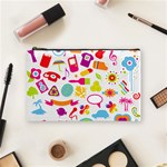 hipster kawaii  Cosmetic Bag (Medium)