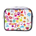 hipster kawaii  Mini Toiletries Bag (One Side)