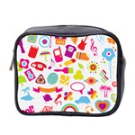 hipster kawaii  Mini Toiletries Bag (Two Sides)